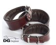 画像3: ”Leather collar キャンペーン！”DG【シンプル】シンプルブラウン (3)
