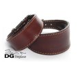 画像1: ”Leather collar キャンペーン！”DG【シンプル】シンプルブラウン (1)