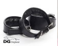 画像2: "Leather collar キャンペーン！" DG【シンプル】シンプルブラック S+ (2)