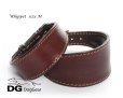 画像1: ”Leather collar キャンペーン！ ”DG 【シンプル】シンプルブラウンMサイズ (1)